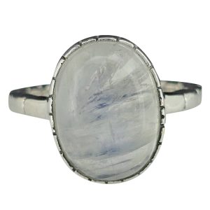Moonstone Sterling Silver Ring