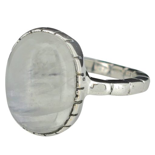 Moonstone Sterling Silver Ring - Image 3
