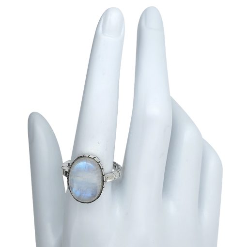 Moonstone Sterling Silver Ring - Image 2