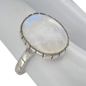 Moonstone Sterling Silver Ring