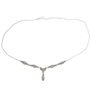 Moonstone Sterling Silver Necklace