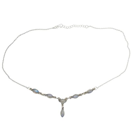 Moonstone Sterling Silver Necklace