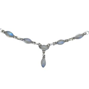 Moonstone Sterling Silver Necklace