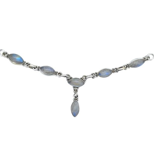 Moonstone Sterling Silver Necklace