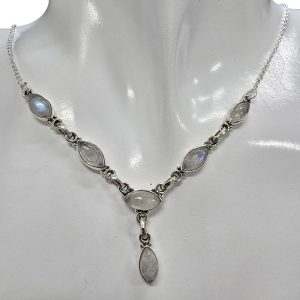 Alternative view of Moonstone Sterling Silver Necklace
