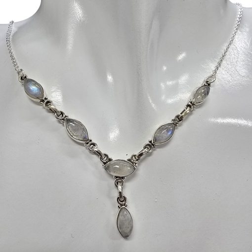 Moonstone Sterling Silver Necklace - Image 2