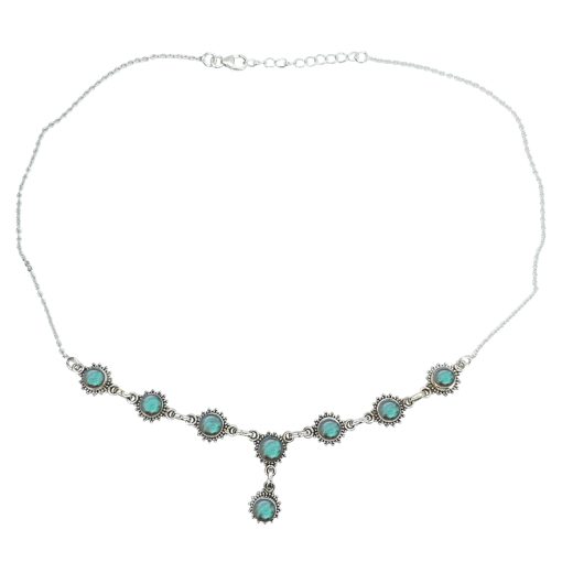 Labradorite Sterling Silver Necklace