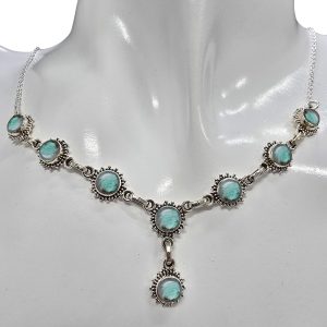 Alternative view of Labradorite Sterling Silver Necklace