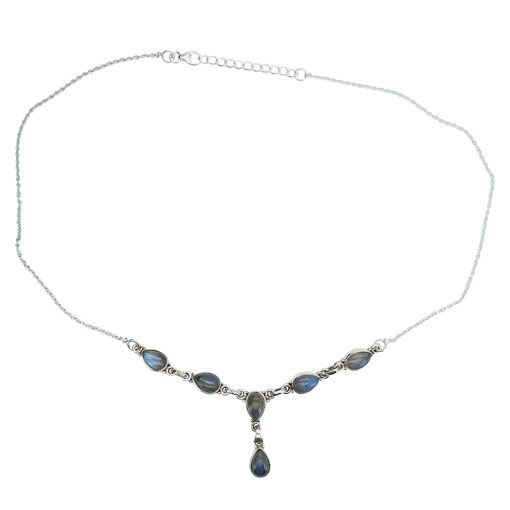 Labradorite Sterling Silver Necklace