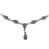 Labradorite Sterling Silver Necklace
