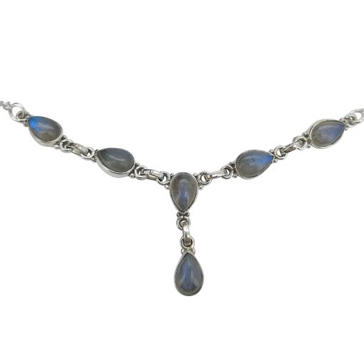 Labradorite Sterling Silver Necklace