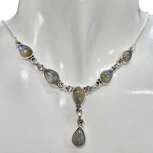 Labradorite Sterling Silver Necklace - Image 2